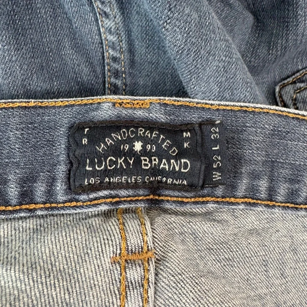 Lucky Brand Jeans Mens Size 52x32 Blue 181 Relaxed Fit Straight Leg Denim Casual